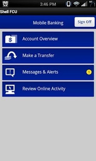 Shell FCU Mobile Banking截图1