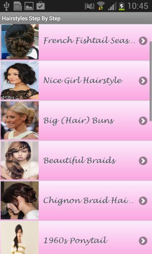 Hairstyles Step By Step截图4