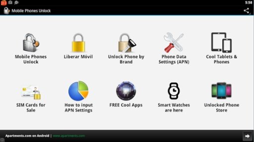 Mobile Phones Unlock截图6