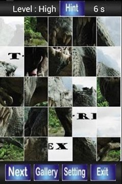 Dinosaurs Puzzle Games截图