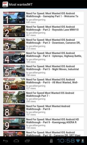 Need for Speed Most Wanted WT截图3