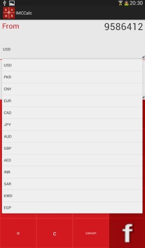 Multi Currency Calculator截图9