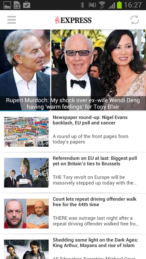 Daily Express Mobile截图2