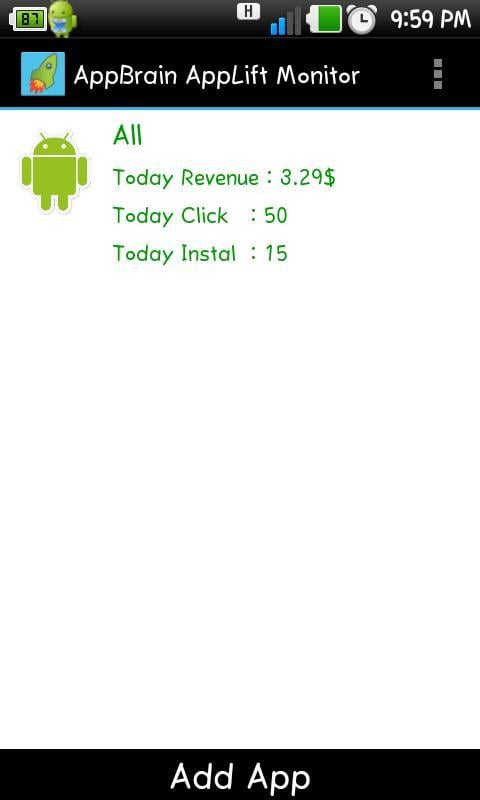 AppBrain AppLift Monitor截图1