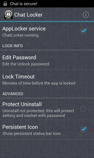 Chat Locker截图2