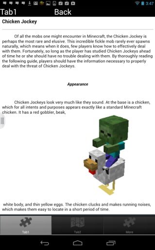 Mob Guide: Minecraft Mobs截图1