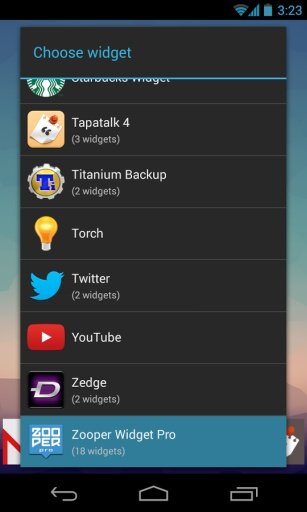 mPOD - Zooper Widget Skin截图1