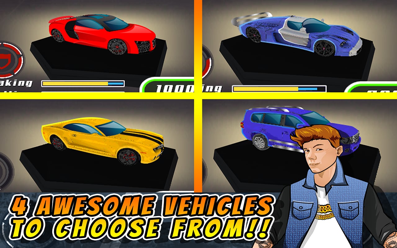 Justin Bieber Baby Car Race 2截图3