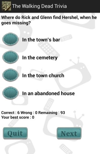The Walking Dead TV Trivia截图3