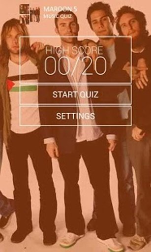 Maroon 5 Music Quiz截图2