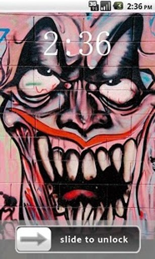 Street Art Graffiti LockScreen截图2