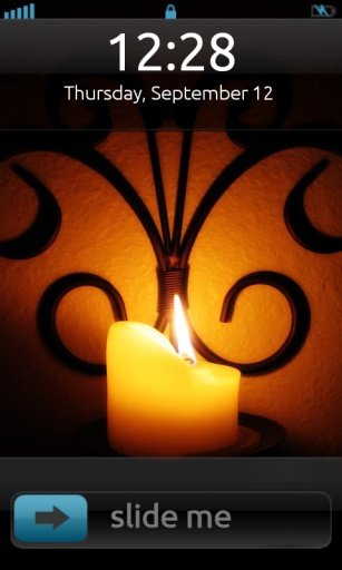 Diwali Candle iLock截图1