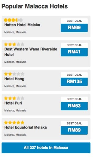 Malacca Hotels Booking Cheap截图1