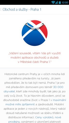 Obchody a služby MČ Praha 1截图1