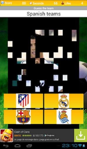 Quiz Guess Football team截图2