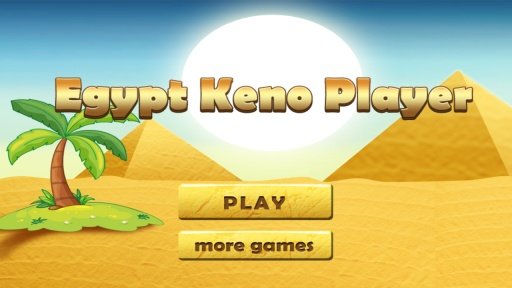 Egypt Keno - Casino Style Keno截图1