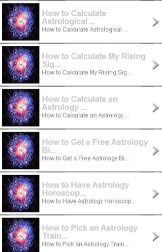 astrology zone截图1
