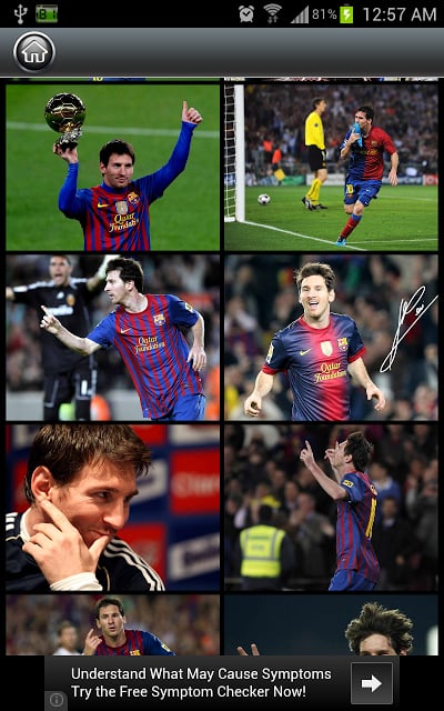 Lionel Messi HD Wallpaper截图1