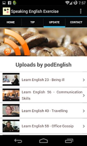 Speaking English Exercise截图1