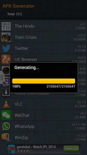 APK Generator and Backup截图6