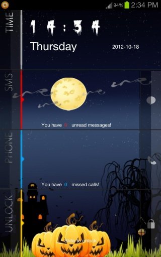 Halloween Night Theme GoLocker截图2