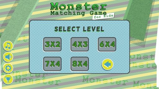 Monster Matching Game for Kids截图1