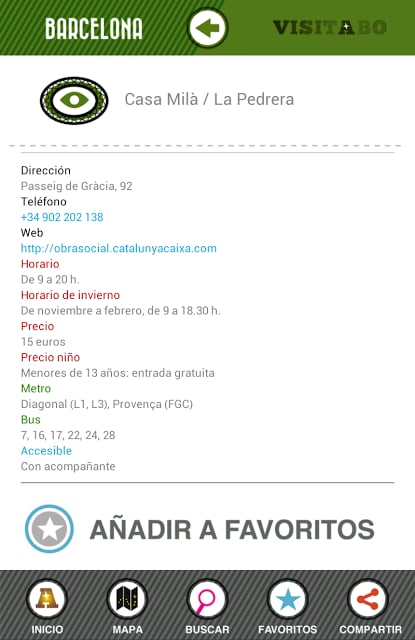 Barcelona mapa offline gratis截图9