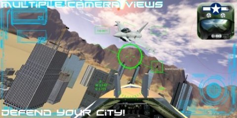 Fighter Jet - City截图2