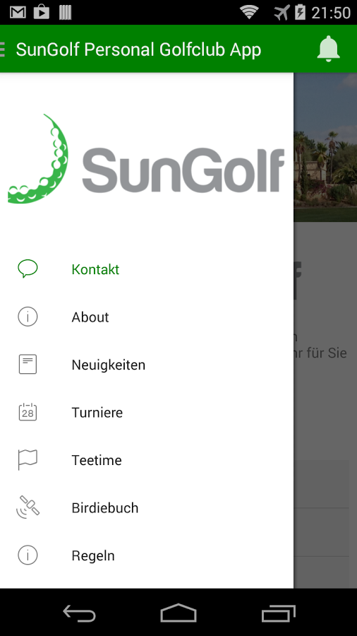 SunGolf Personal Golfclub App截图3