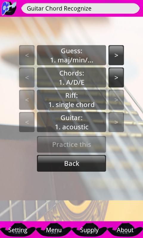 Guitar Chord Recognize截图2