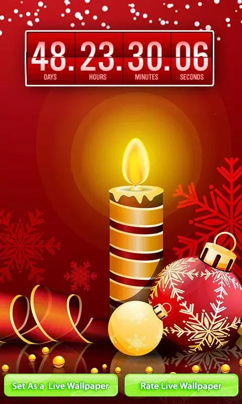 Christmas Countdown LWP Free截图1