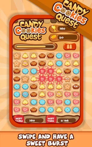 Candy Cookie Quest-Candy games截图7