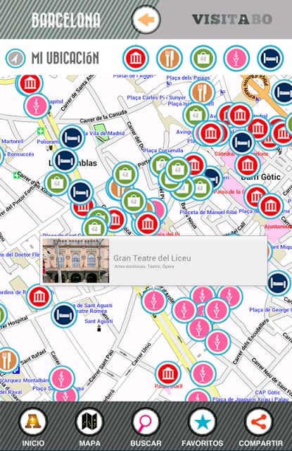 Barcelona mapa offline gratis截图3