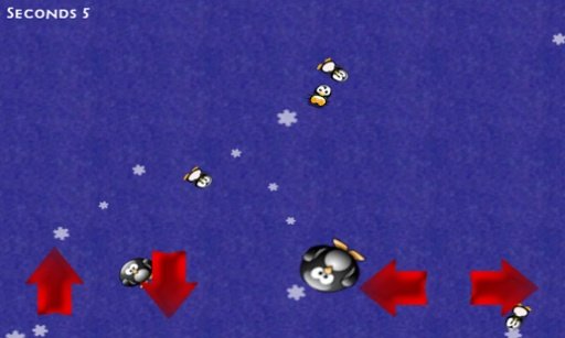 Penguin Skate Chase FREE截图1