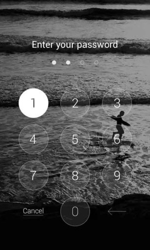 Black and White 2 Dodol Theme截图1