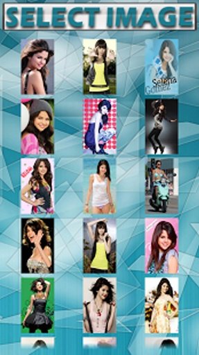 Selena Gomez Puzzle Game截图7