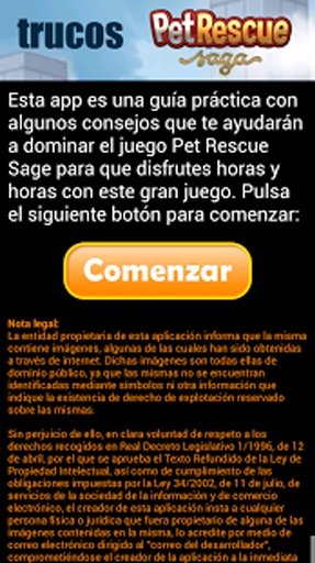 Trucos Pet Rescue Saga截图1