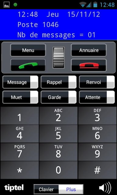 Tiptel Softphone FR截图6