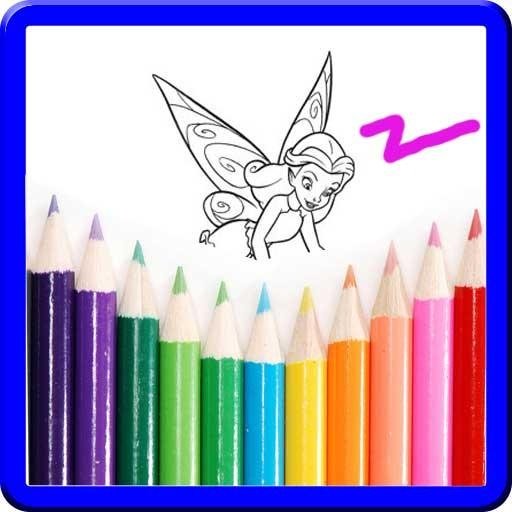 Fairy Princess Coloring - Kids截图3