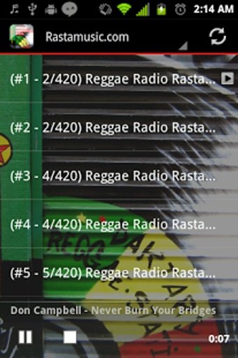 Reggae Radio Stations截图2