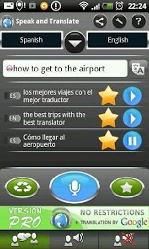 Translator S&amp;T Spanish FREE截图8