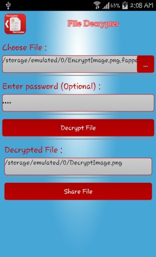 File Encrypter And Decrypter截图6