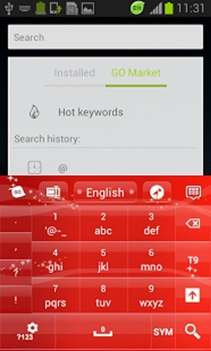 圣诞键盘红色为GO截图7