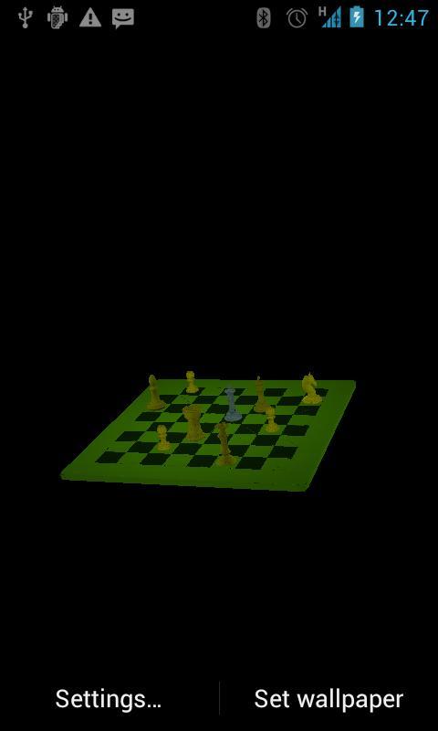 Chess 3D Live Wallpaper (Lite)截图4