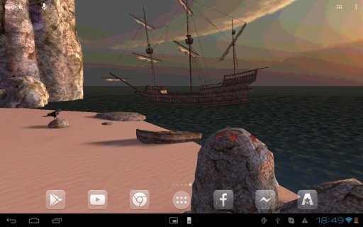 Pirate Bay Live Wallpaper Free截图7