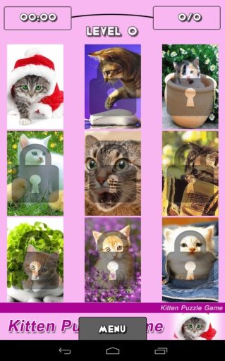 Kitten Puzzle Game for Kids截图6