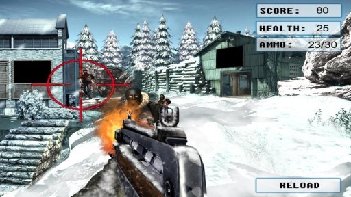 Winter Sniper Shooting Game截图1