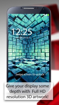 3D Backgrounds &amp; Wallpapers截图