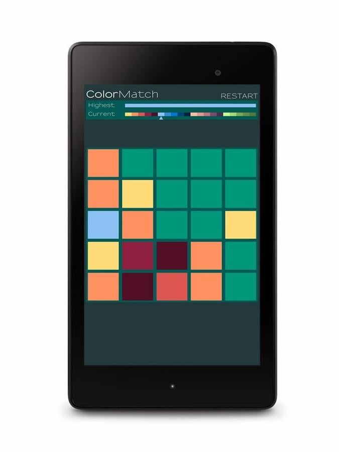 彩砖2048:Color Match截图1