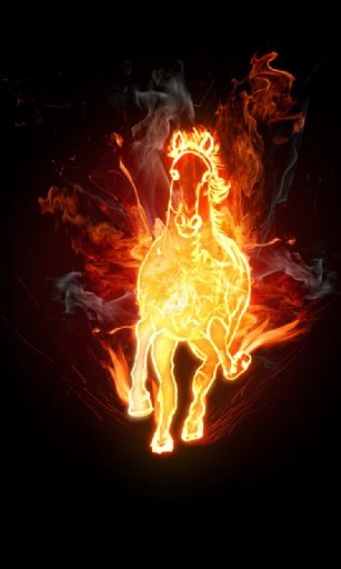 Fire Horse 3D Live Wallpaper截图10